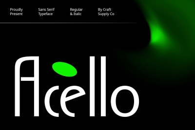 Acello – Geometric Sans Serif