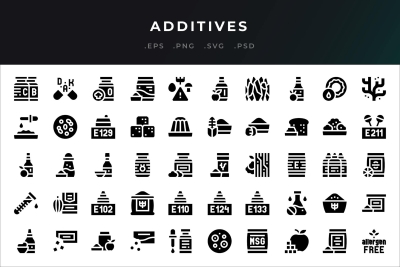 Additives Icons