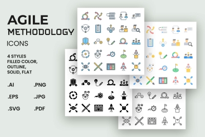 Agile Methodology Icons