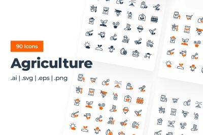 Agriculture Icon Set