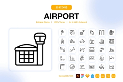 Airport Icon Pack