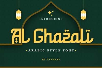 Al Ghazali - Arabic Style Font