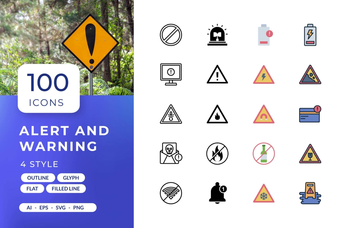 Alert and Warning Icons