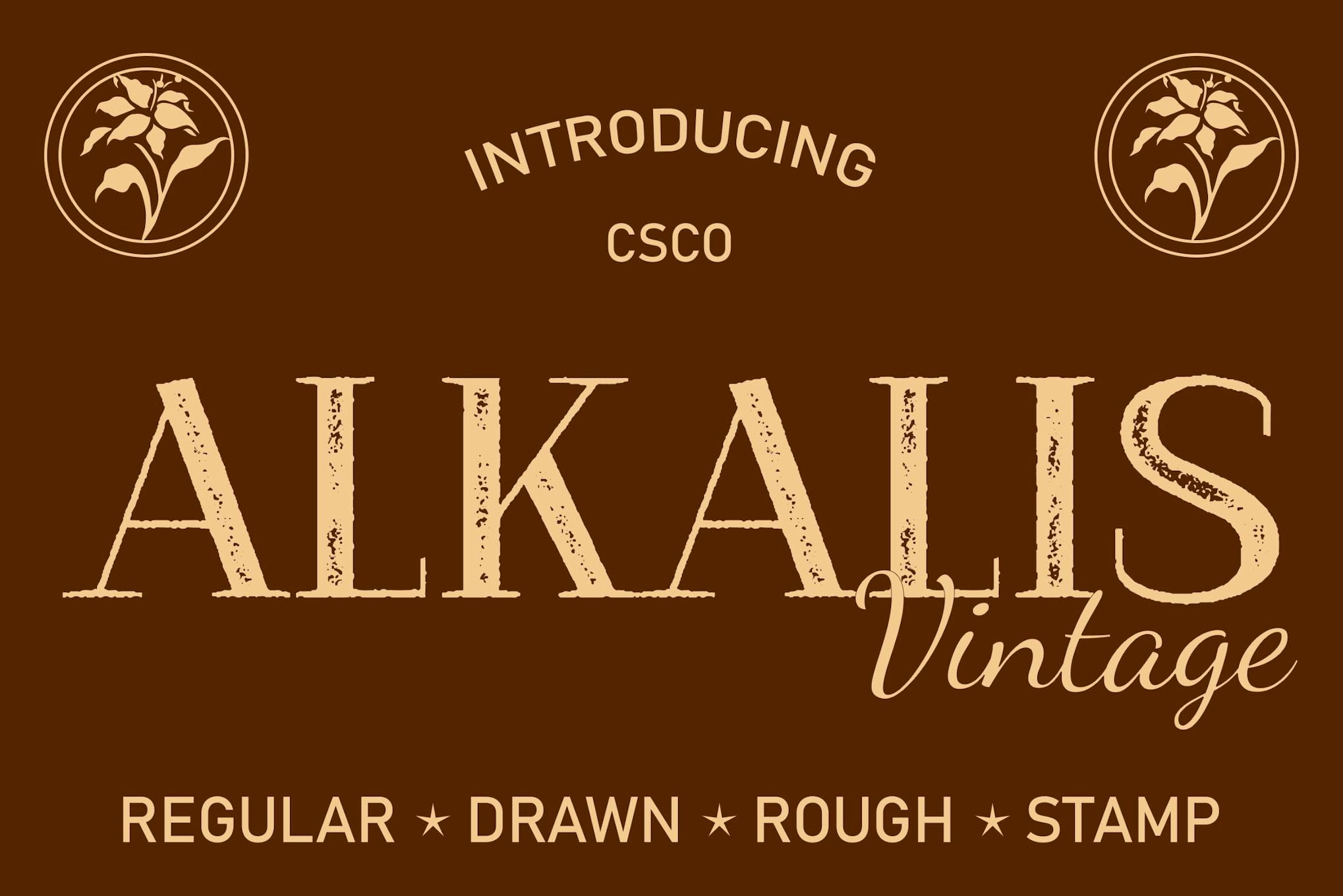 Alkalis Vintage