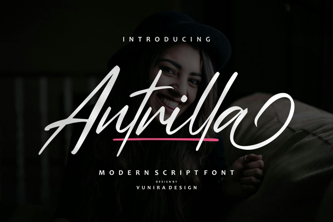 Antrilla - Modern Script
