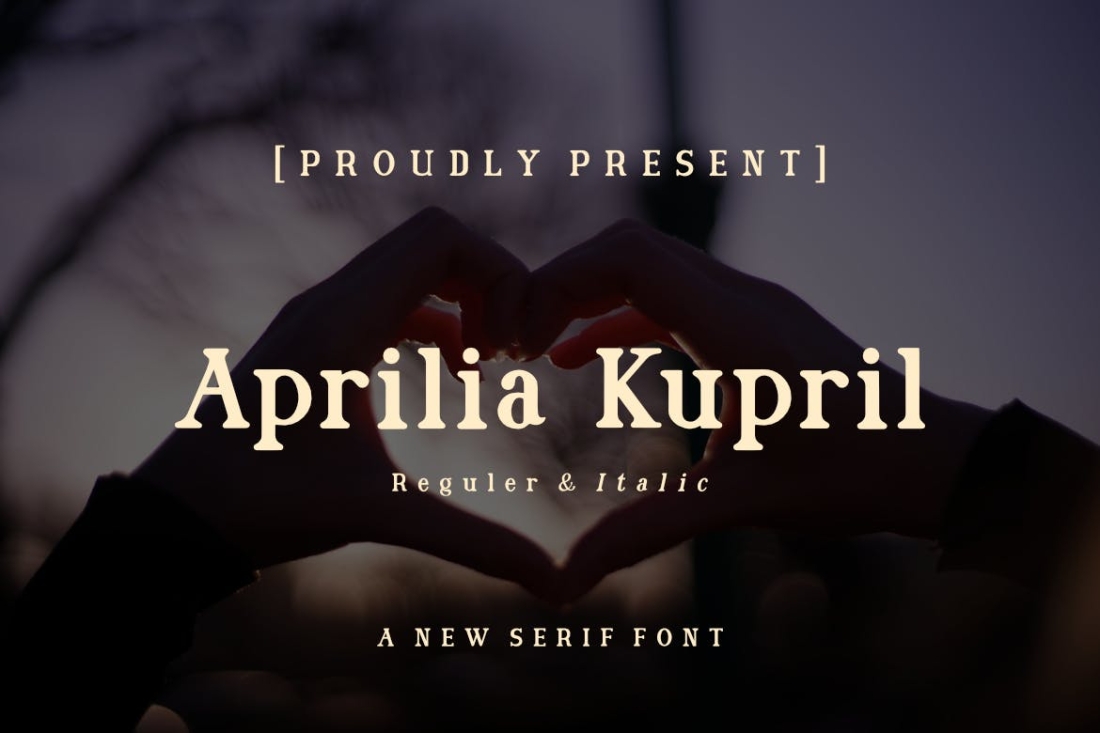 Aprilia Kupril Serif Font