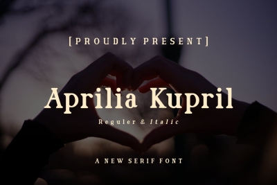 Aprilia Kupril Serif Font
