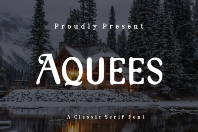 Aquees - A Classic Serif Font