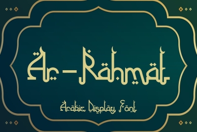 Ar-Rahmat - Arabic Display Font