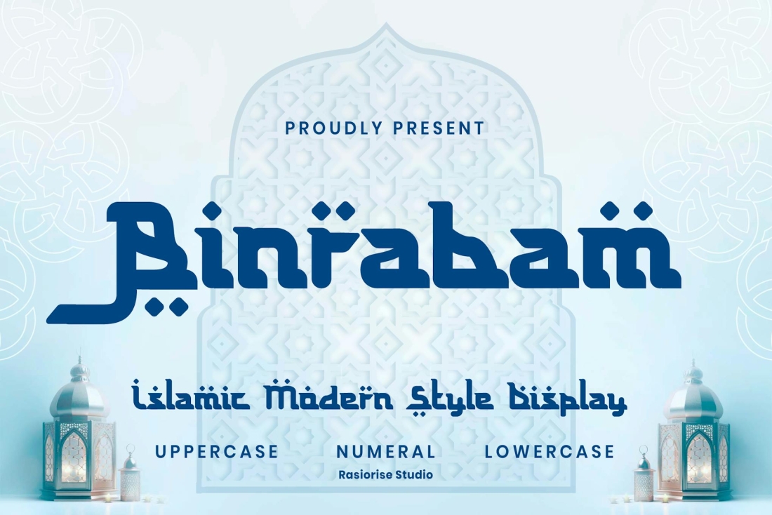 Arabic Font - Binrabam
