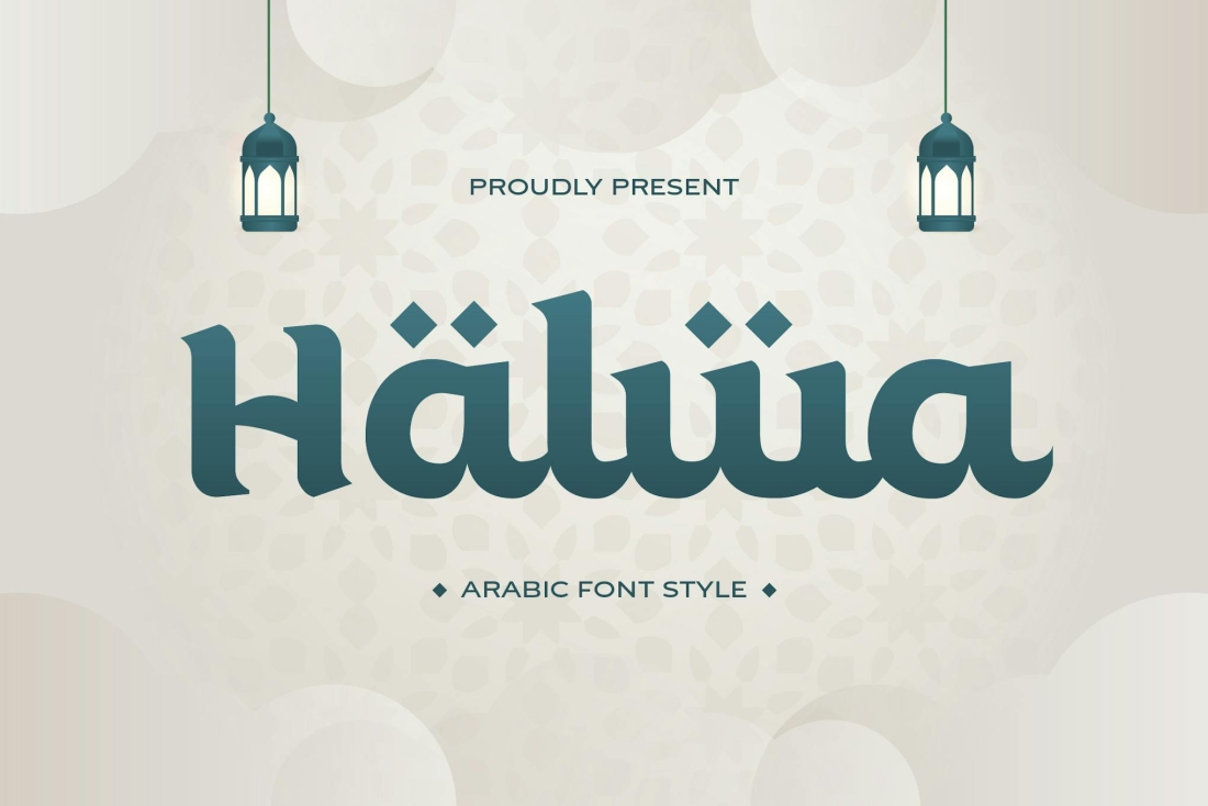Arabic Font - Halwa