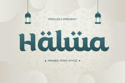 Arabic Font - Halwa