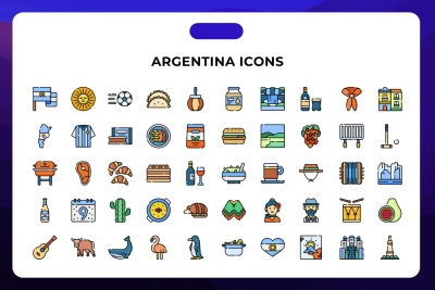 Argentina Icons