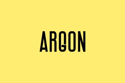 ARGON - Unique Display / Headline Typeface
