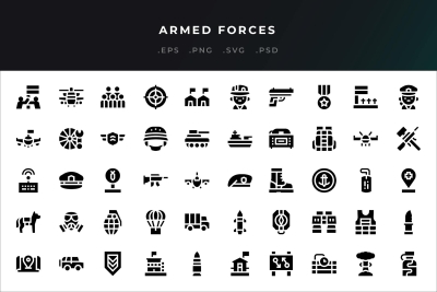 Armed Forces Icons