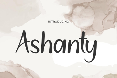 Ashanty - Handwritten Elegance Meets Beauty Font