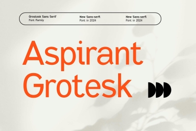 Aspirant Grotesk Modern Geometric Font Family