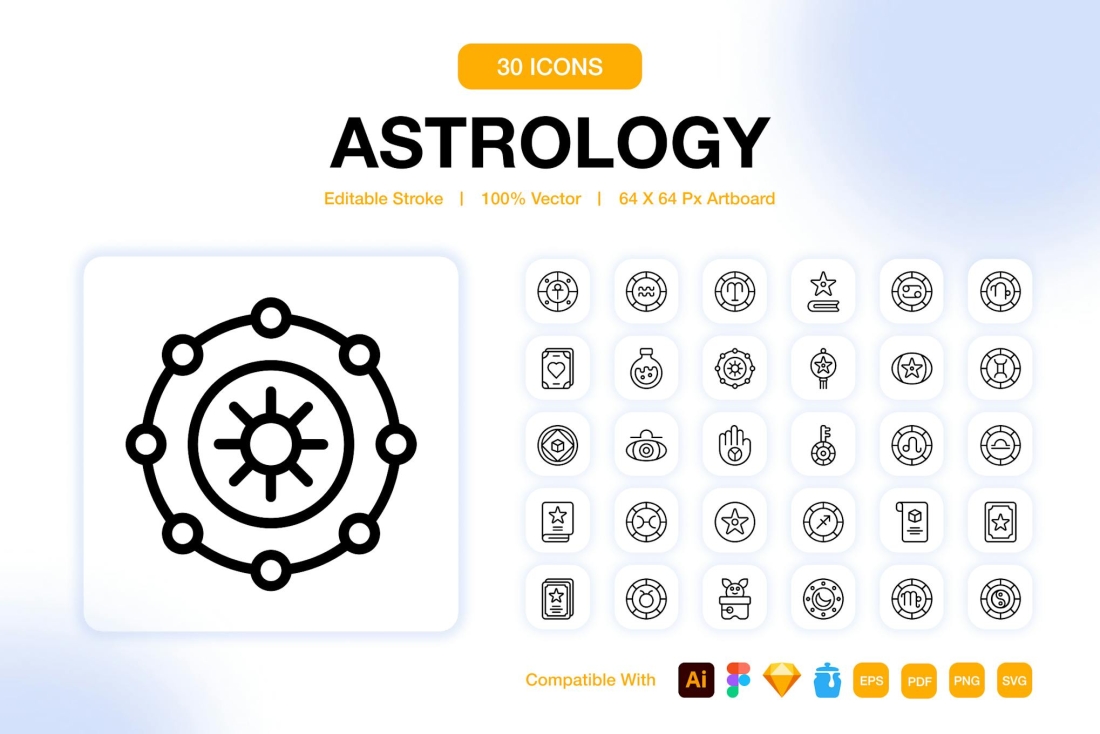 Astrology Icons Pack