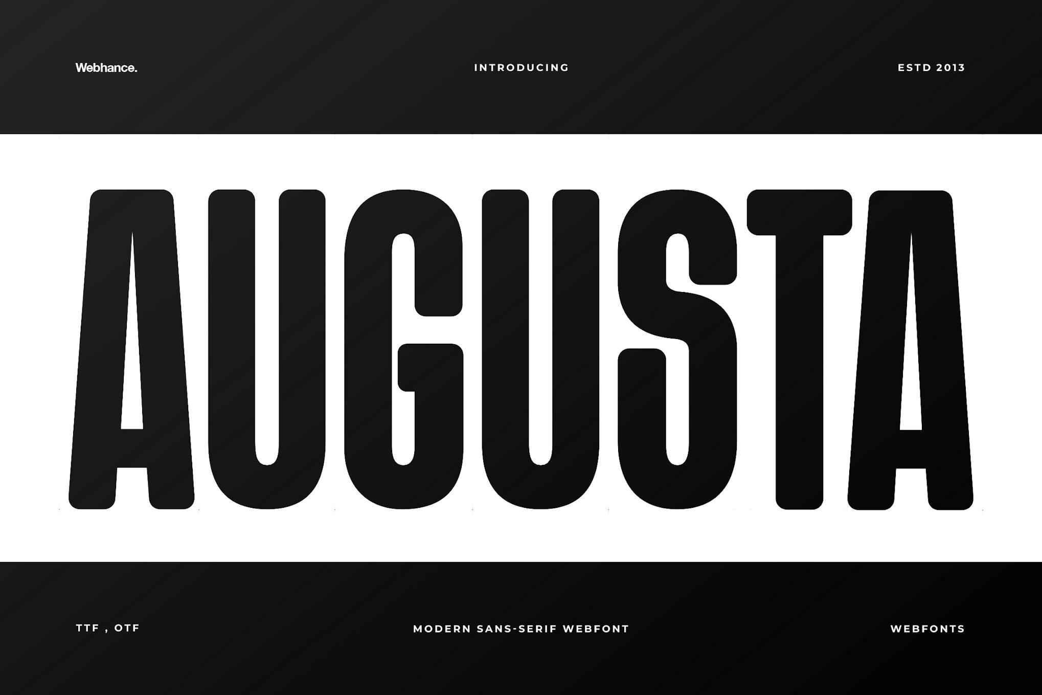 Augusta – Premium Sans-Serif font