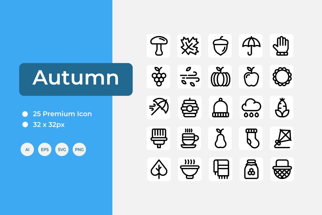 Autumn Icon Set