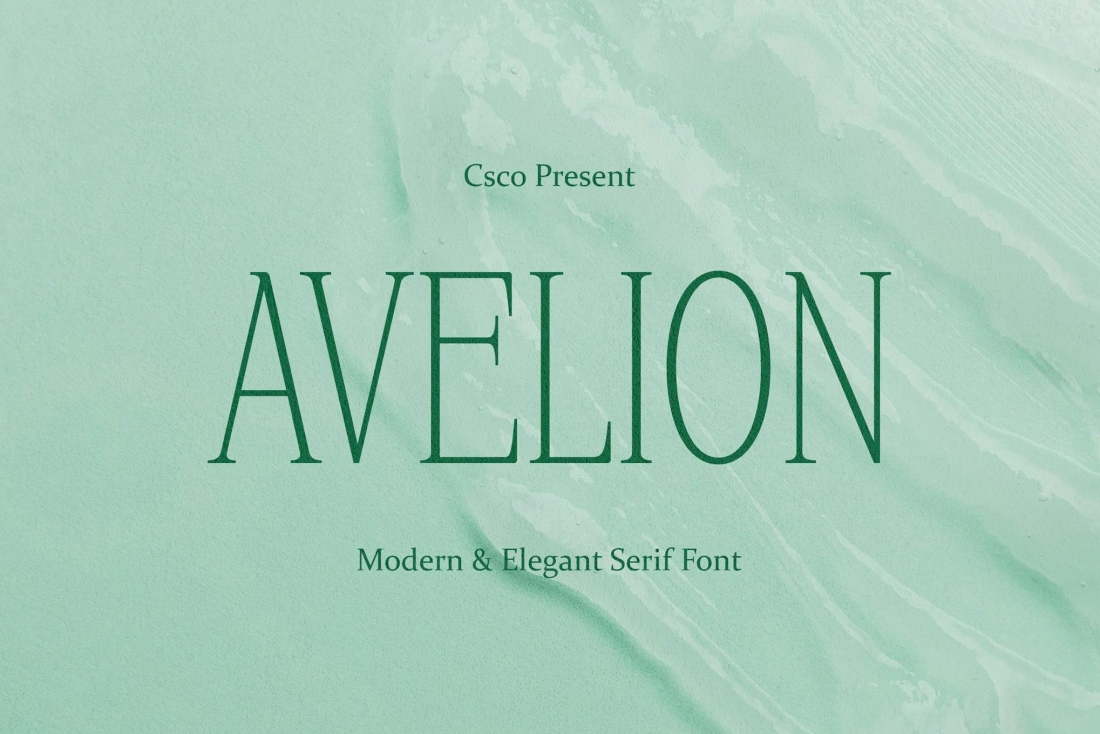 Avelion – Elegant Serif