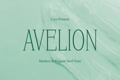 Avelion – Elegant Serif