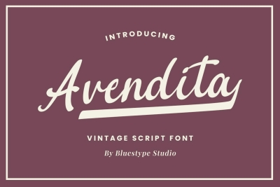 Avendita - Vintage Script