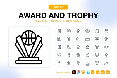 Award And Trophy Icons