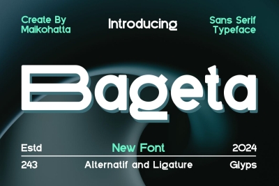 Bageta - Sans Serif Typeface