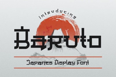 Baruto Font