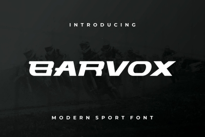 Barvox Font