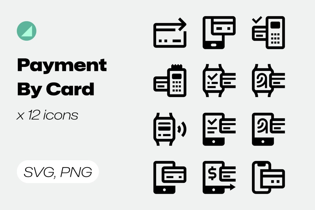 Basicons / Line / Payment by Card Icons