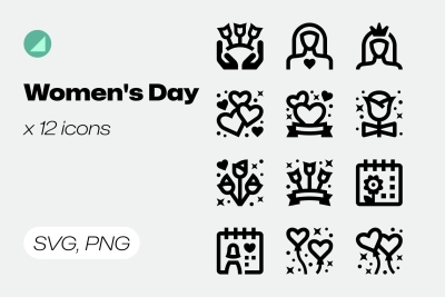 Basicons / Line / Women's Day