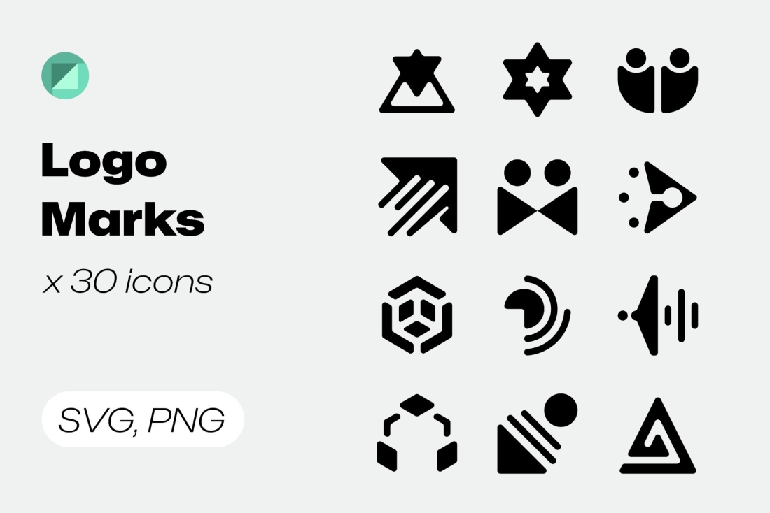 Basicons / Solid / Logo Marks Icons