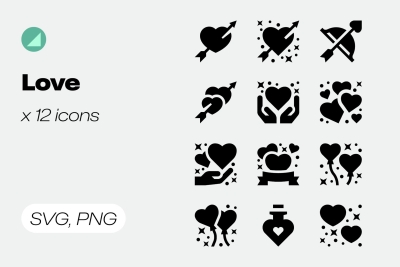 Basicons / Solid / Love Icons