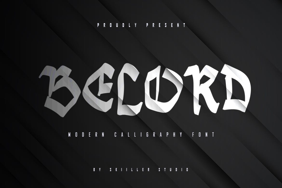 Belord - Modern Calligraph Font