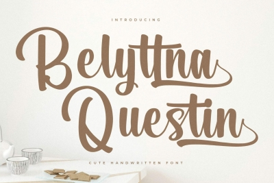 Belyttna Questin Handwritten Font