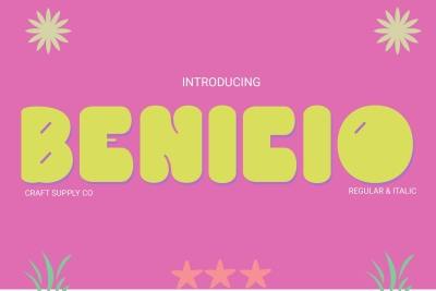 Benicio – Playful Font