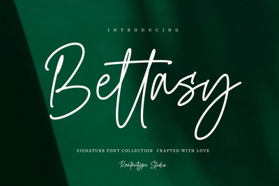 Bettasy Signature Font