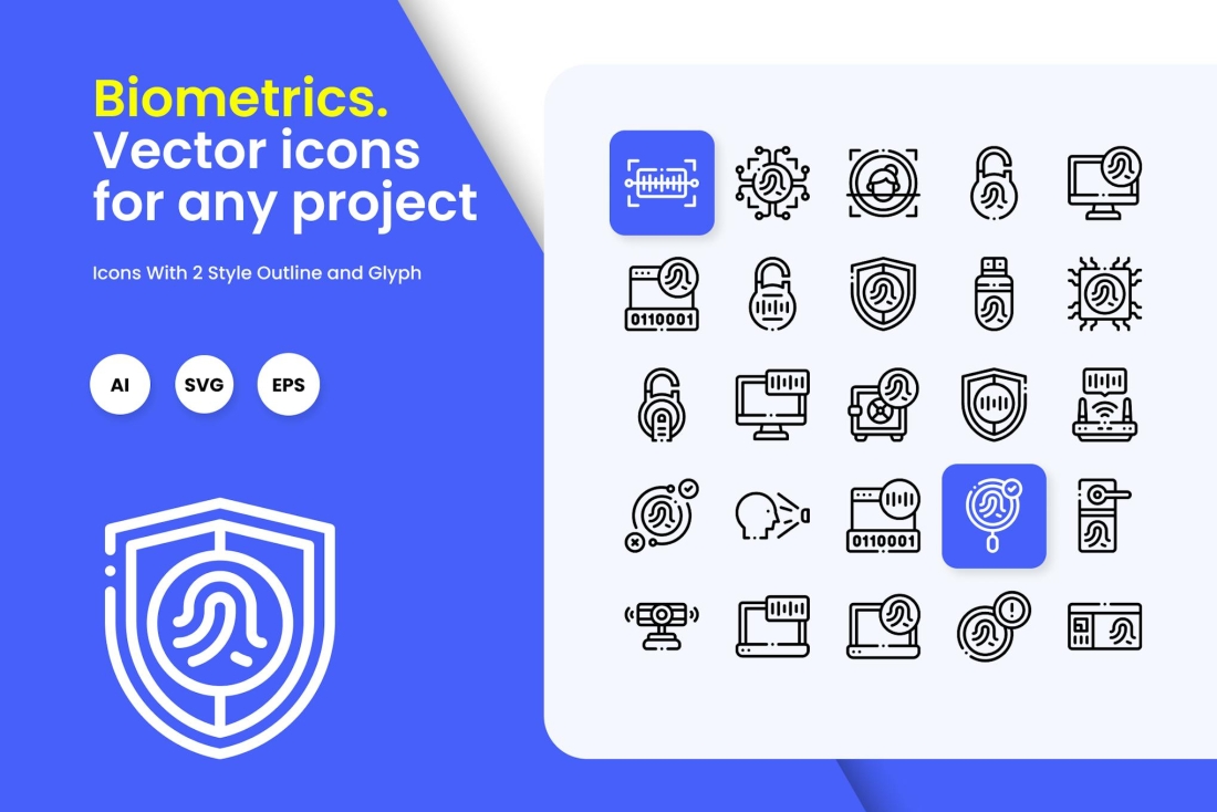 Biometrics Icons