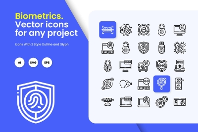 Biometrics Icons
