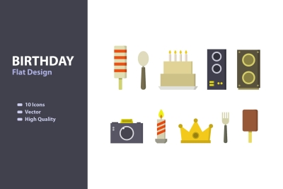Birthday Icon Pack