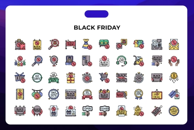 Black Friday Icons