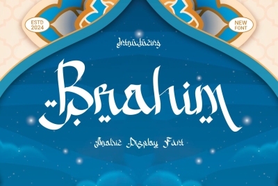 Brahim - - Arabic Display Font