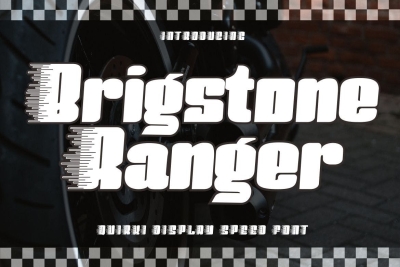 BrigstoneRanger  - Quirky Display Speed Font