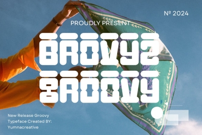 Brovyz Groovy - Groovy Font