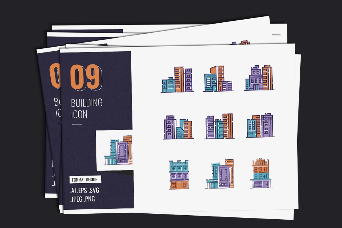 Building Icon Design