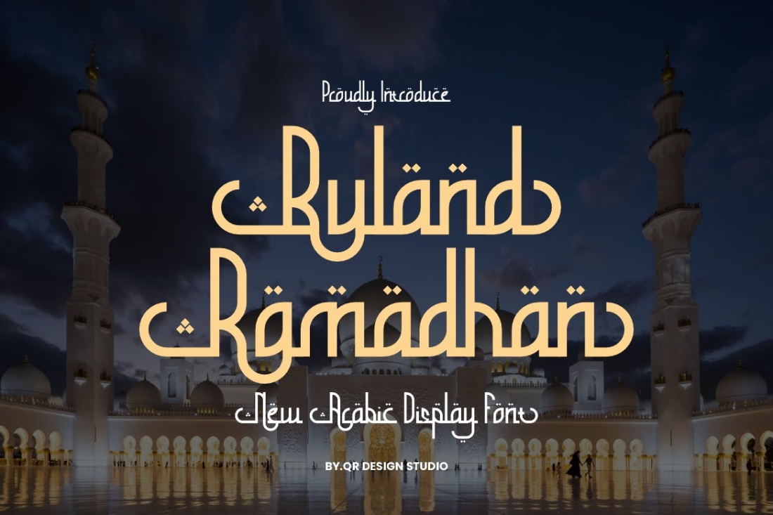 Buland Ramadhan - Arabic Font