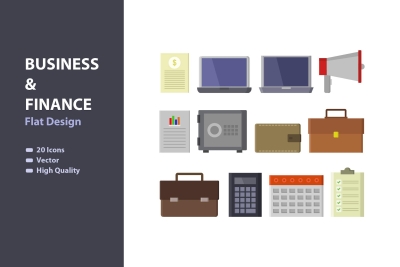 Business And Finance Icon Pack