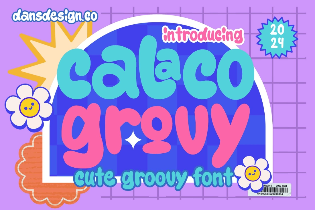 Calaco Grouvy Graffiti Modern Font